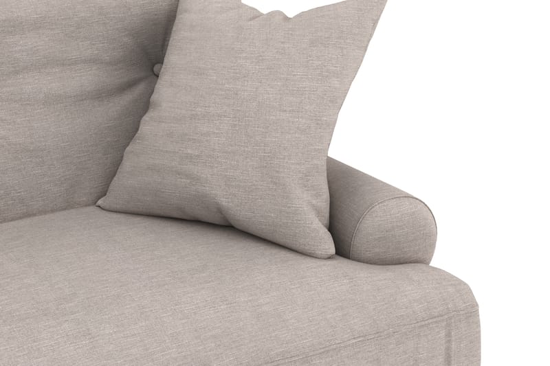 Andrew Loveseat - Beige/Krom - Lænestole