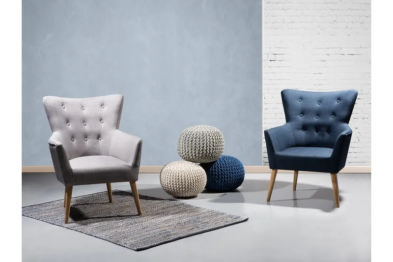 Angen lænestol - Grå - Møbler - Stole & lænestole - Lænestole