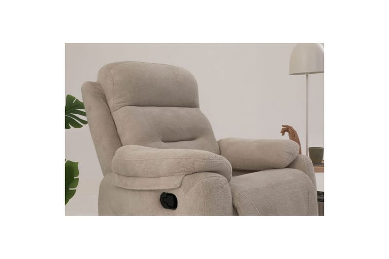 Angola Manuel reclinerlænestol - Cremehvid - Møbler - Stole & lænestole - Lænestole - Recliner lænestol