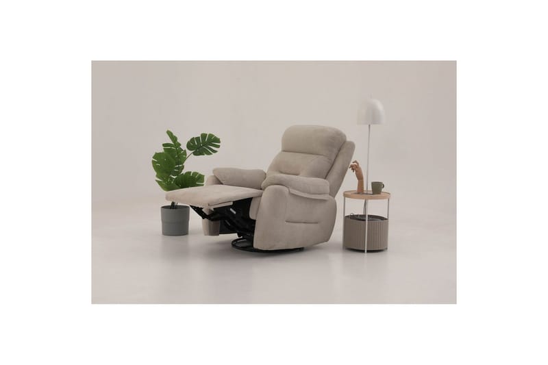 Angola Manuel reclinerlænestol - Cremehvid - Møbler - Stole & lænestole - Lænestole - Liggestol