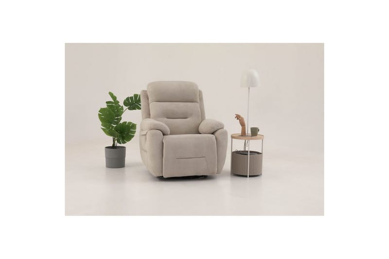 Angola Manuel reclinerlænestol - Cremehvid - Møbler - Stole & lænestole - Lænestole - Recliner lænestol