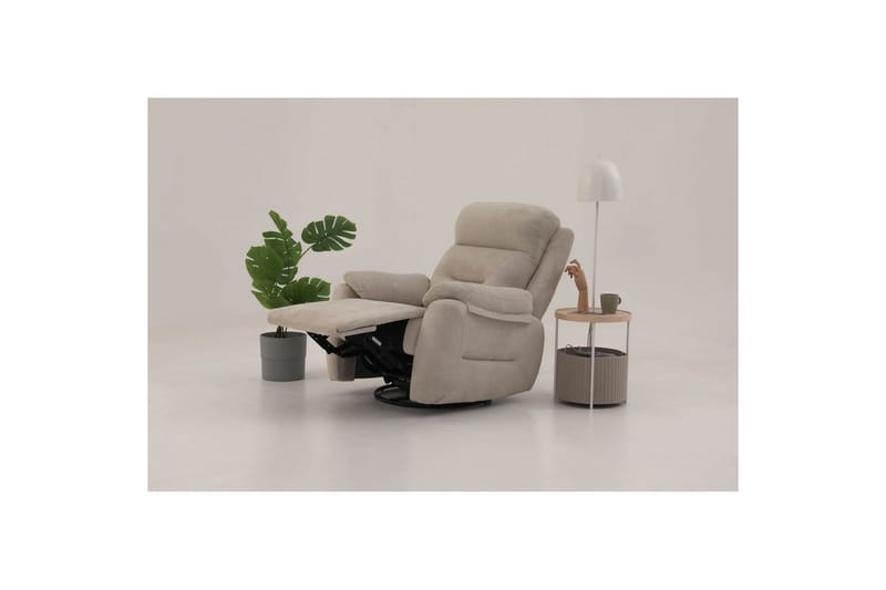 Angola Manuel reclinerlænestol - Cremehvid - Møbler - Stole & lænestole - Lænestole - Liggestol