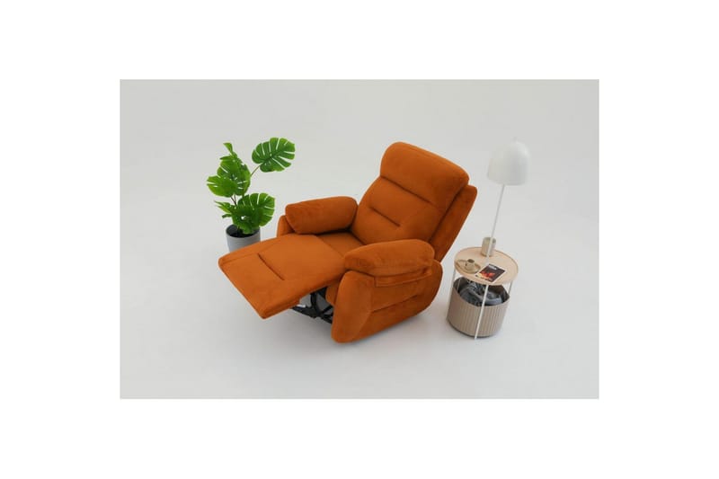 Angola Manuel reclinerlænestol - Rød - Møbler - Stole & lænestole - Lænestole - Recliner lænestol