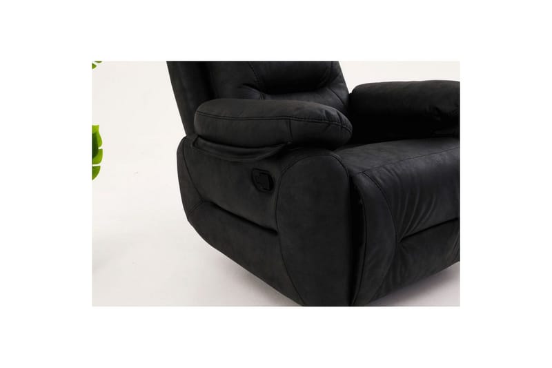 Angola Manuel reclinerlænestol - Sort - Møbler - Stole & lænestole - Lænestole - Liggestol