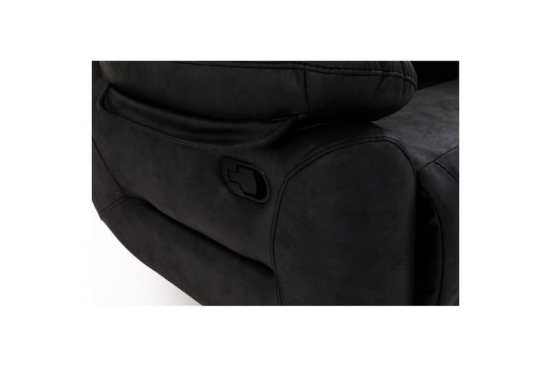 Angola Manuel reclinerlænestol - Sort - Møbler - Stole & lænestole - Lænestole - Liggestol