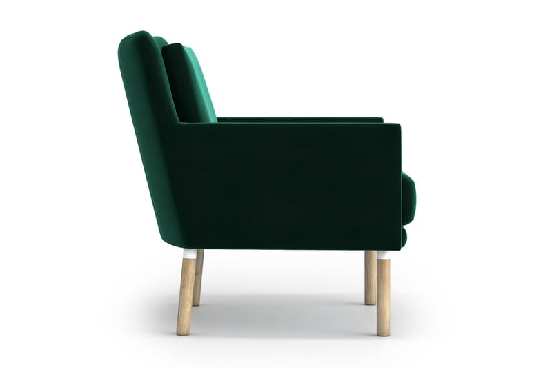 Annike lænestol - Grøn - Lænestole
