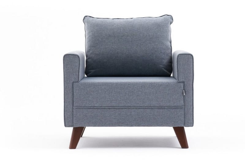 Antigua Lænestol, Blå/Natur