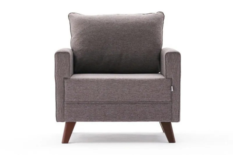 Antigua Lænestol - Brun/Natur - Møbler - Stole & lænestole - Lænestole