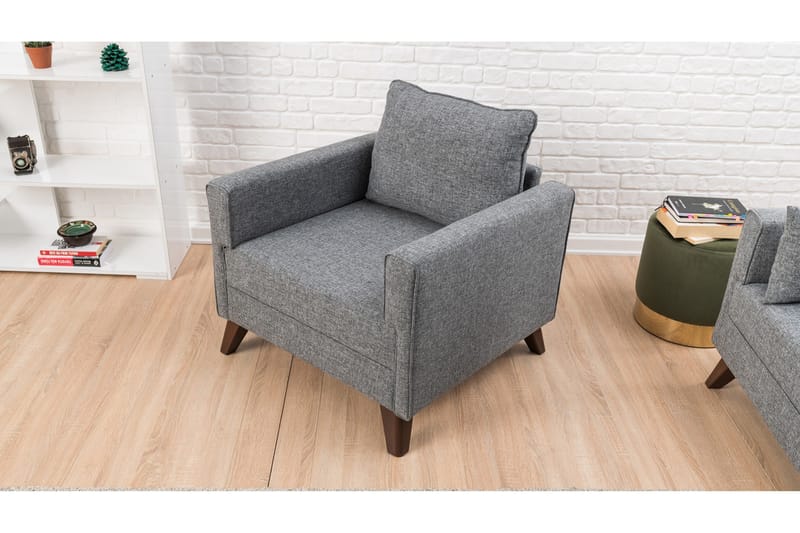 Antigua lænestol - Grå - Møbler - Stole & lænestole - Lænestole