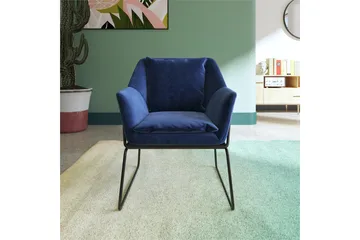 Avery Fåtölj Blå blue - Møbler - Stole & lænestole - Lænestole