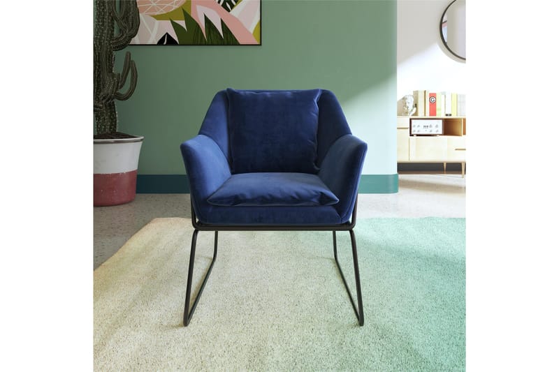 Avery Fåtölj Blå blue - Møbler - Stole & lænestole - Lænestole