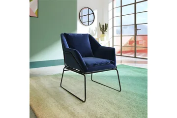 Avery Fåtölj Blå blue - Møbler - Stole & lænestole - Lænestole