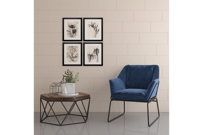 Avery Fåtölj Blå blue - Møbler - Stole & lænestole - Lænestole