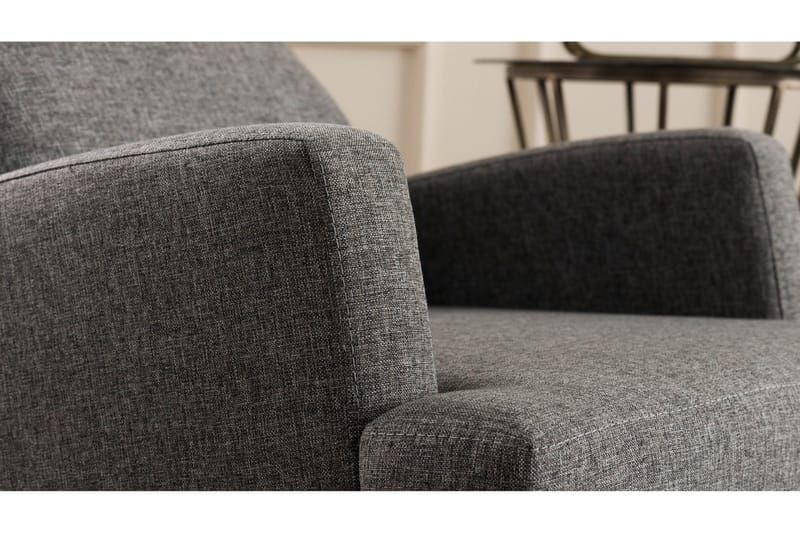 Balcabe lænestol - Mørkegrå - Møbler - Stole & lænestole - Lænestole