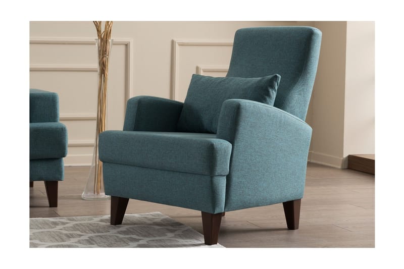 Balcabe lænestol - Turkis - Møbler - Stole & lænestole - Lænestole