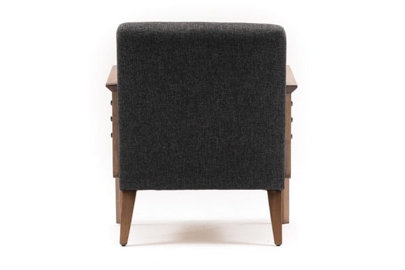 Barrion lænestol med armlæn - Grå - Møbler - Stole & lænestole - Lænestole