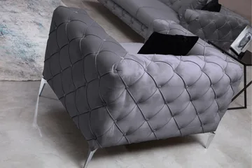 Beachport Lænestol - Antracit - Møbler - Stole & lænestole - Lænestole - Chesterfield lænestole