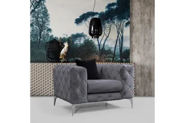 Beachport Lænestol - Antracit - Møbler - Stole & lænestole - Lænestole - Chesterfield lænestole
