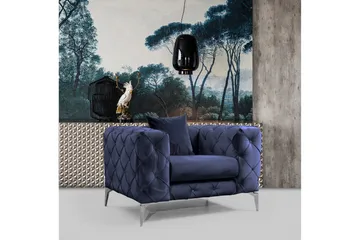 Beachport Lænestol - Marinblå - Møbler - Stole & lænestole - Lænestole - Chesterfield lænestole