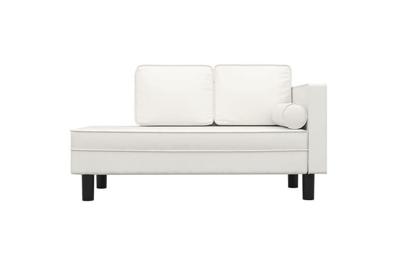 beBasic 2-personers sovesofa kunstlæder cremefarvet - Creme - Møbler - Stole & lænestole - Lænestole - Chaiselong lænestol & Divan lænesto