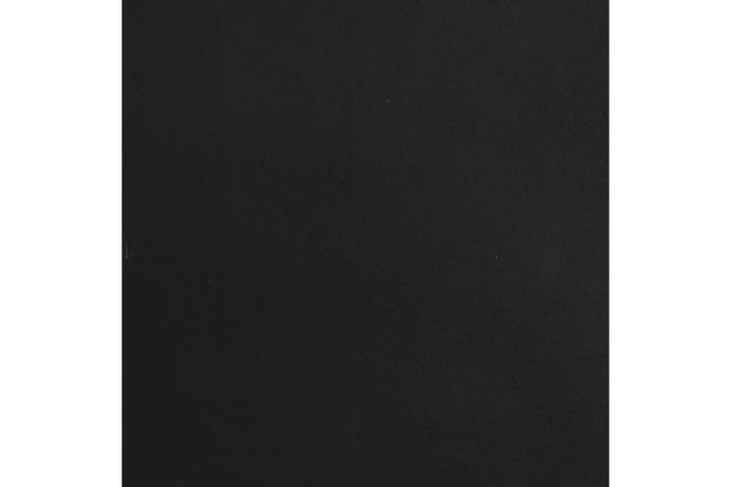 beBasic 2-personers sovesofa kunstlæder sort - Sort - Chaiselong lænestol & Divan lænesto