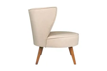 Biby Lænestol med Armlæn - Beige - Møbler - Stole & lænestole - Lænestole - Lænestol uden armlæn