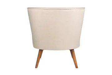 Biby Lænestol med Armlæn - Beige - Møbler - Stole & lænestole - Lænestole - Lænestol uden armlæn