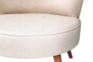 Biby Lænestol med Armlæn - Beige - Møbler - Stole & lænestole - Lænestole - Lænestol uden armlæn