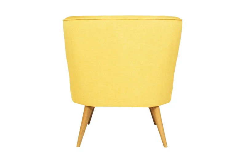 Biby Lænestol med Armlæn - Gul - Møbler - Stole & lænestole - Lænestole