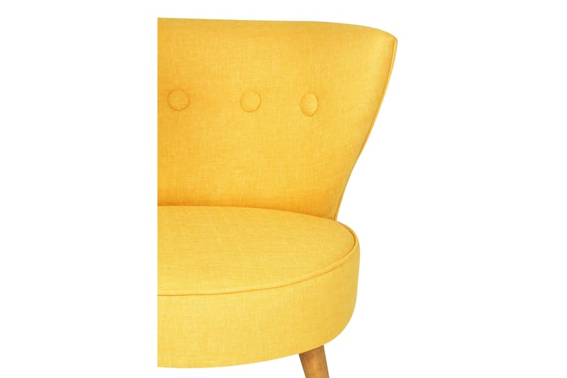 Biby Lænestol med Armlæn - Gul - Møbler - Stole & lænestole - Lænestole