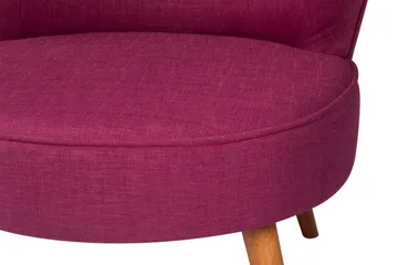 Biby Lænestol med Armlæn - Lilla - Møbler - Stole & lænestole - Lænestole - Lænestol uden armlæn