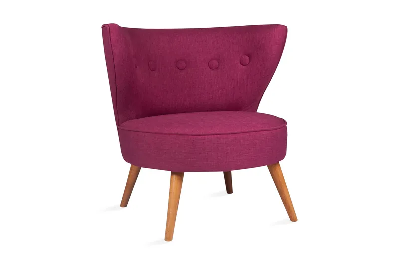 Biby Lænestol med Armlæn, Lilla