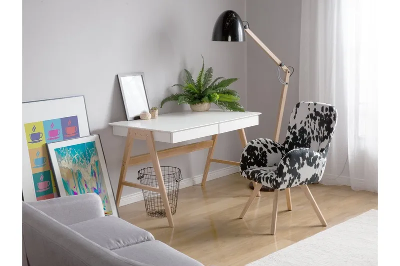 Bjarn lænestol - Sort - Møbler - Stole & lænestole - Lænestole