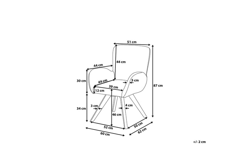 Bjarn lænestol - Sort - Møbler - Stole & lænestole - Lænestole