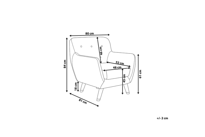 Bodo lænestol - Træ / natur - Møbler - Stole & lænestole - Lænestole