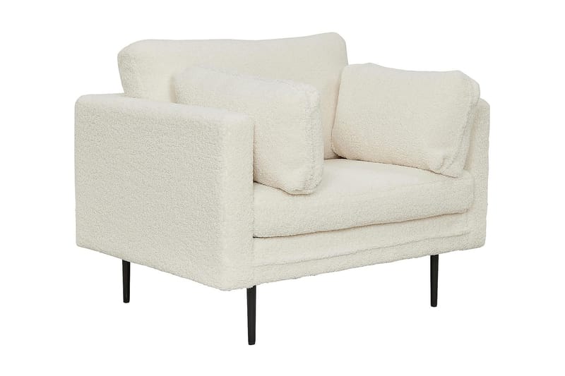 Boom Teddy Lænestol, Hvid/Teddy