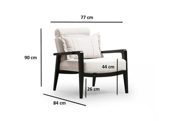 Bramelia Lænestol - Beige - Møbler - Stole & lænestole - Lænestole