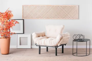 Bramelia Lænestol - Beige - Møbler - Stole & lænestole - Lænestole