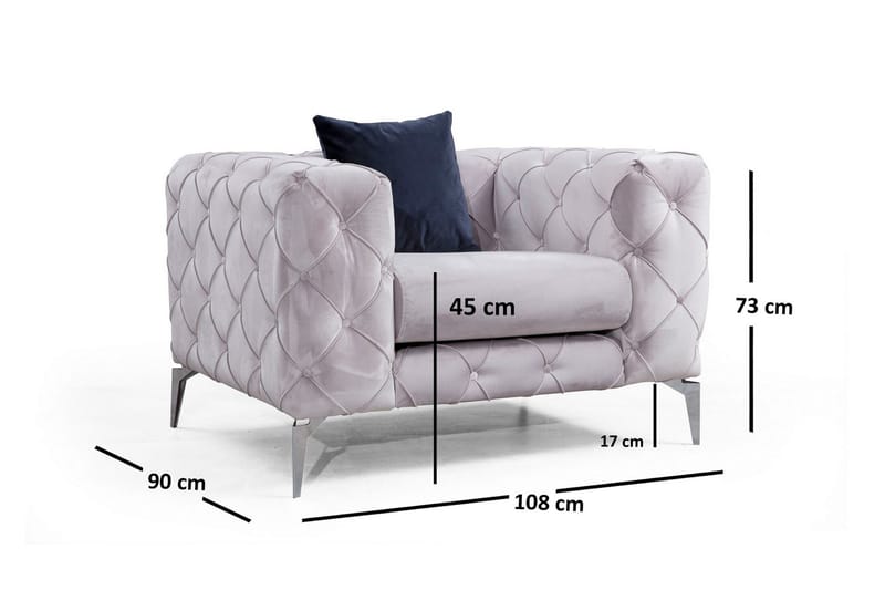 Bramelia Lænestol - Beige - Møbler - Stole & lænestole - Lænestole