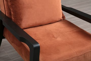 Bramelia Lænestol - Brun - Møbler - Stole & lænestole - Lænestole