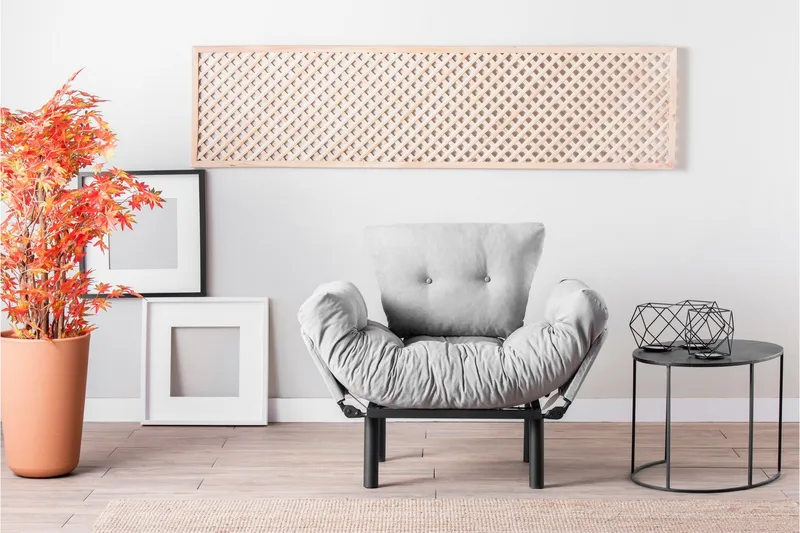 Bramelia Lænestol - Grå - Møbler - Stole & lænestole - Lænestole