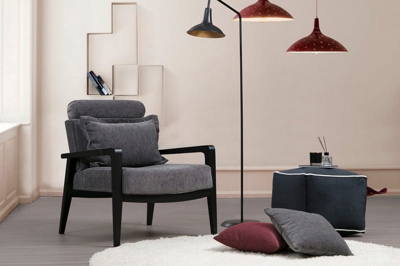 Bramelia Lænestol - Grå - Møbler - Stole & lænestole - Lænestole