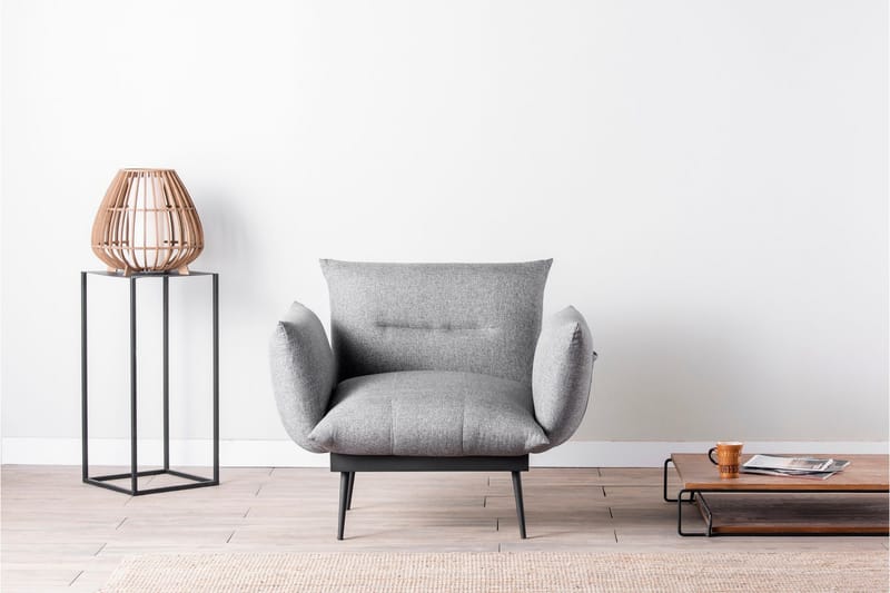 Bramelia Lænestol - Grå - Møbler - Stole & lænestole - Lænestole