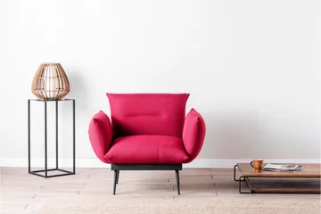 Bramelia Lænestol - Rød - Møbler - Stole & lænestole - Lænestole