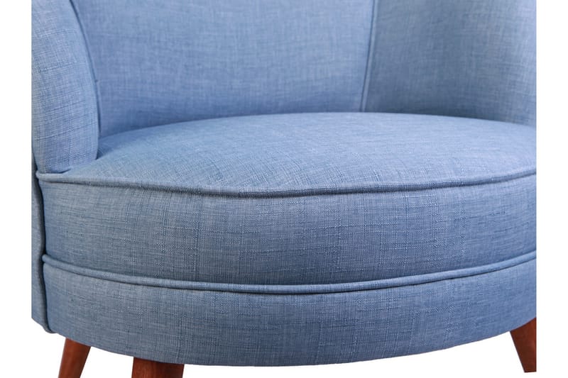 Brandn Lænestol med Armlæn - Blå - Møbler - Stole & lænestole - Lænestole