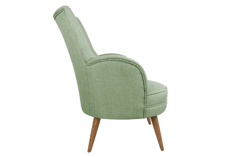 Brandn Lænestol med Armlæn - Grøn - Møbler - Stole & lænestole - Lænestole