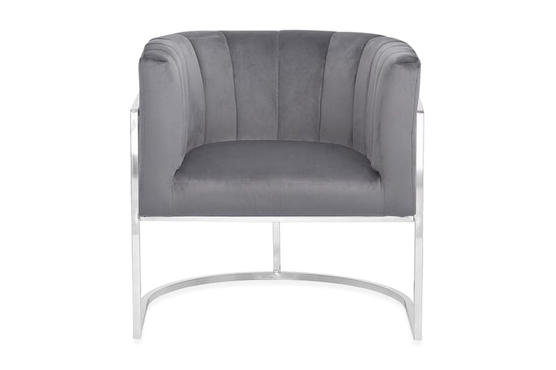 Breitsprecher lænestol Velour, Grå