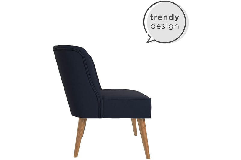 Brittany Lænestol Linnedblå - Novogratz - Møbler - Stole & lænestole - Lænestole - Lænestol uden armlæn