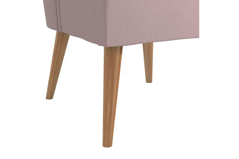 Brittany Lænestol Linnedlyserød - Novogratz - Møbler - Stole & lænestole - Lænestole - Lænestol uden armlæn