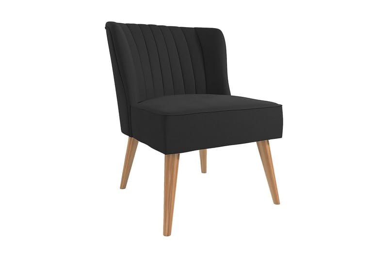 Brittany Lænestol Mørk linnedgrå, Novogratz